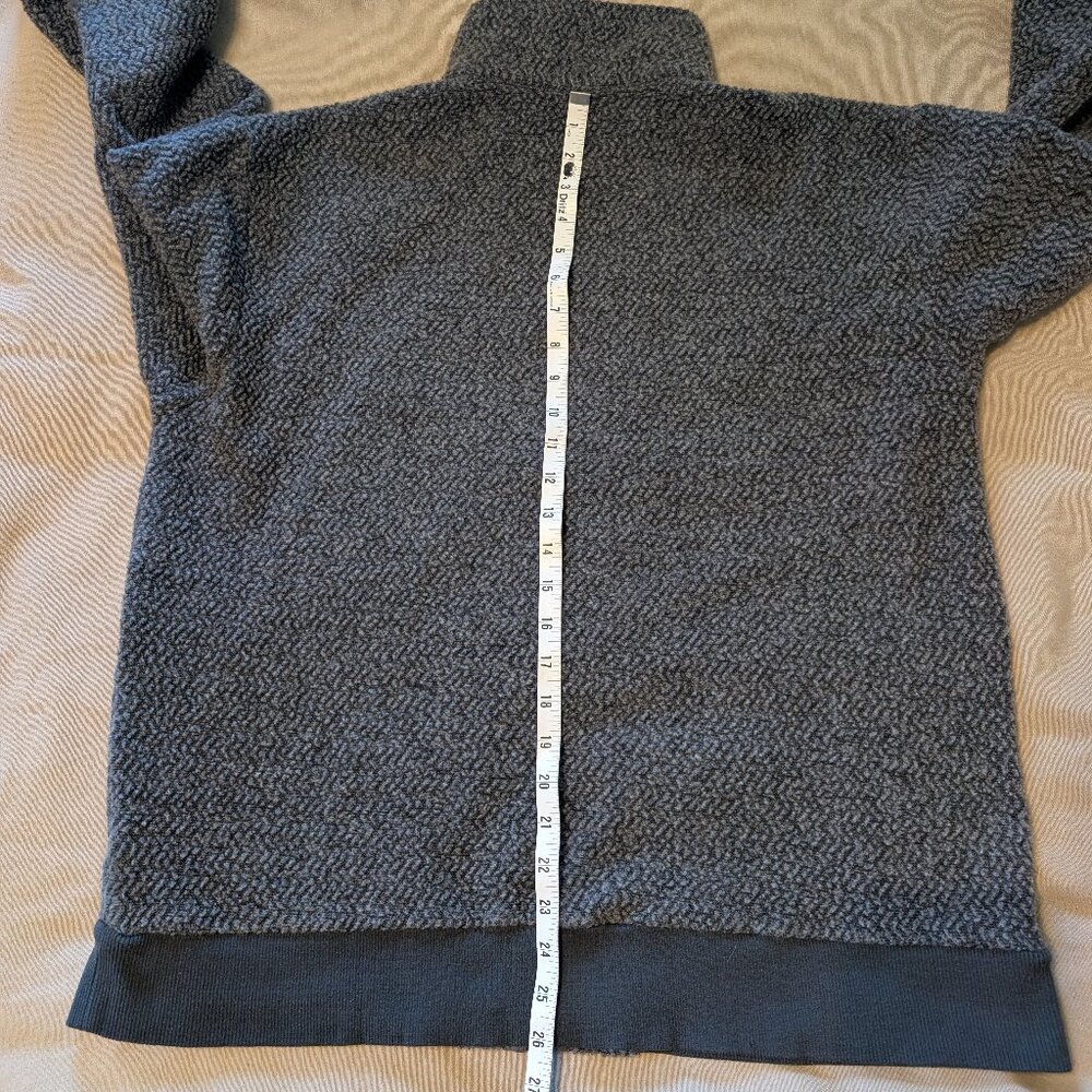 Patagonia Woolyester Gray Full-Zip Jacket - Men L - Picture 6 of 7